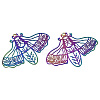 Ion Plating(IP) 201 Stainless Steel Filigree Pendants STAS-S118-024-1