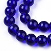Transparent Glass Beads Strands GLAA-T032-T10mm-15-3