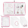 Transparent Jewelry Organizer Storage Zipper Bag AJEW-WH0314-44D-1