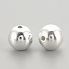 925 Sterling Silver Beads X-STER-S002-15-6mm-1