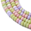 Ombre Effect Dyed Glass Beads Strands LS-GLAA-C043-01D-3