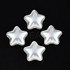 ABS Plastic Imitation Pearl Beads X-OACR-N008-157-1