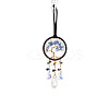 Natural Quartz Crystal Chips Tree of Life Pendant Decorations PW-WG86083-01-1