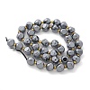 Terahertz Stone Round Beads Strands G-R002-01C-1
