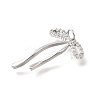 Brass Micro Pave Cubic Zirconia Pendants LS-KK-V008-13P-01-2