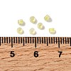 Cylinder Glass Seed Beads GLAA-NH0005-01G-3