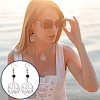 16Pcs 4 Styles 201 Stainless Steel Pendants STAS-UN0061-14-6