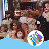 8Pcs 8 Colors PP Doll Wig Hair AJEW-FH0005-15-6