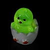 Broken Shell Animal Luminous Resin Display Decorations DJEW-M010-02B-1
