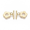 Brass Toggle Clasps KK-T051-23G-NF-2