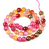 Natural Agate Beads Strands G-N326-100A-04-2