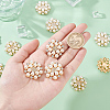 25Pcs Alloy Rhinestone Cabochons ALRI-GA0001-08A-3