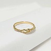 Hollow Out Heart Zinc Alloy with Crystal Rhinestone Finger Rings FS-WGFA1C6-06-1