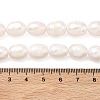 Natural Cultured Freshwater Pearl Beads Strands PEAR-D003-01D-12-5