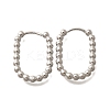 304 Stainless Steel Hoop Earrings for Women EJEW-M068-08B-P-4