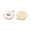Alloy Enamel Pendants ENAM-T020-55B-2