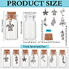 21Pcs 7 Style Glass Jar Glass Bottles AJEW-PH01586-2