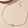 Imitation Pearl Beaded Necklaces WH-WG7BA93-02-1