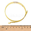 Alloy Upper Arm Open Cuff Bangles for Women BJEW-U037-01B-G-3