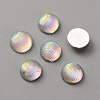 Opaque Resin Cabochons CRES-WH0010-044A-1