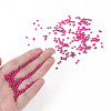 Baking Paint Glass Seed Beads SEED-S001-K24-4