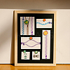 1Pc PET Hollow Out Drawing Painting Stencils DIY-MA0005-74A-2
