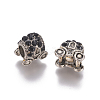 Antique Silver Plated Alloy European Beads CPDL-L020-01AS-2