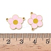 304 Stainless Steel Enamel Pendants STAS-L022-564G-3