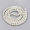 Baking Paint Pearlized Glass Pearl Bead Strands HY-T002-01C-02-1