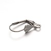 304 Stainless Steel Shell Leverback Earring Findings LS-X-STAS-E103-04A-1