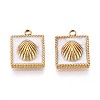 304 Stainless Steel Charms STAS-N111-02G-1