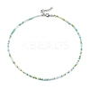 Bling Glass Beaded Necklace for Women NJEW-PH01492-03-1