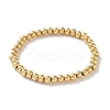 316 Surgical Stainless Steel Round Beaded Stretch Bracelets LS-BJEW-M305-01C-G-1