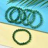 Natural Malaysia Jade Bead Stretch Bracelets X-BJEW-K212-B-013-1