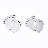 Jewelry Non-Tarnish 201 Stainless Steel Charms STAS-T044-208P-1