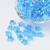 Eco-Friendly Transparent Acrylic Beads PL556-9-1