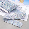 Glitter Resin Hotfix Rhinestone(Hot Melt Adhesive On The Back) OCOR-TA0002-02-40mm-21