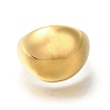 304 Stainless Steel Open Cuff Rings for Women STAS-Z103-03G-06-2