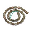 Natural Green Quartz Beads Strands G-L493-44A-3