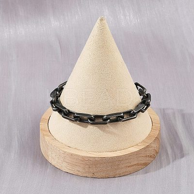 304 Stainless Steel Chain Bracelets for Women Men BJEW-Z143-29AS-1