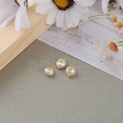 Natural Keshi Pearl Pendants PALLOY-JF00594-01-1