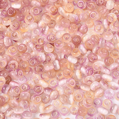 Imitation Cat Eye Glass Seed Beads SEED-N007-31D-1