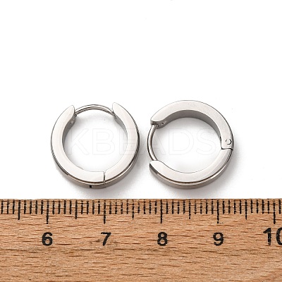 304 Stainless Steel Hoop Earrings EJEW-D331-19A-P-1