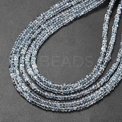 Natural Aquamarine Beads Strands G-Z114-A02-1