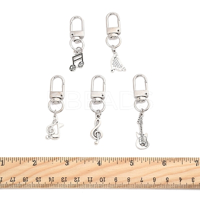 5 Pcs Alloy Pendant Decorations HJEW-FS00035-01-1