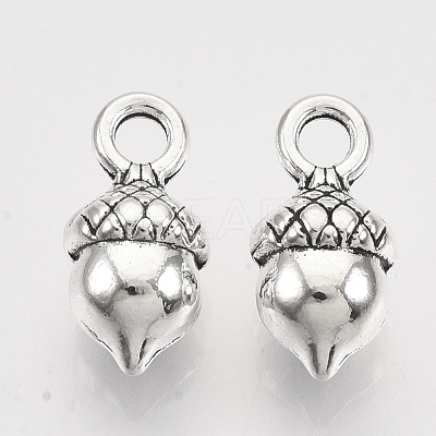 Tibetan Style Alloy Pendants X-TIBEP-T009-36AS-RS-1
