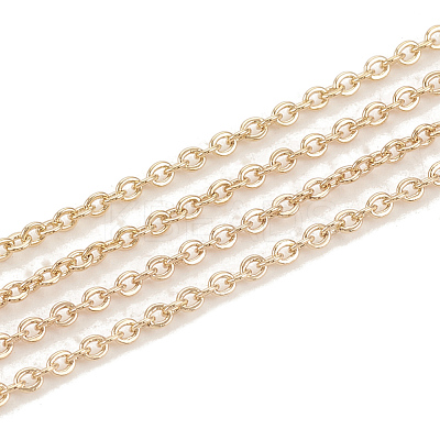 Brass Cable Chains CHC-S003-15G-1