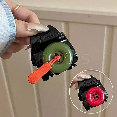 Plastic Claw Hair Clips PW-WGF7A70-08-1