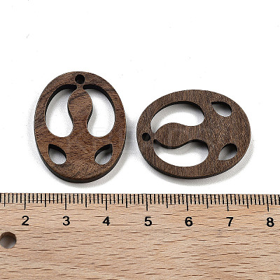 Walnut Wood Pendants FIND-Z050-09E-1
