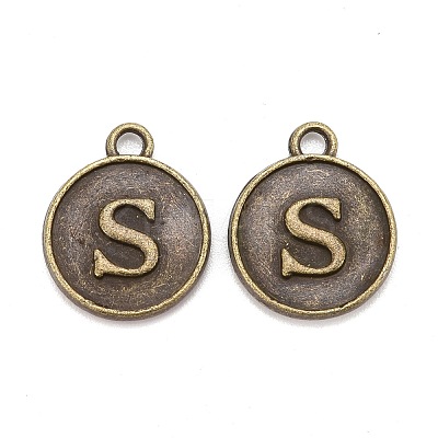 Alloy Pendant Cabochon Settings PALLOY-N156-01S-AB-1